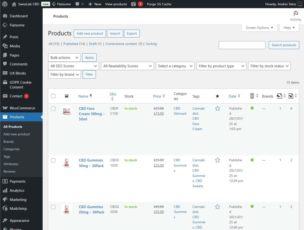 Add products to your store
