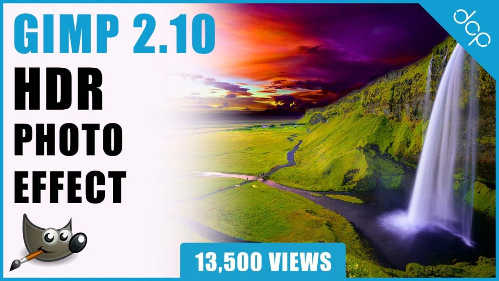 Create HDR Photo Effect - GIMP 2.10 Tutorial