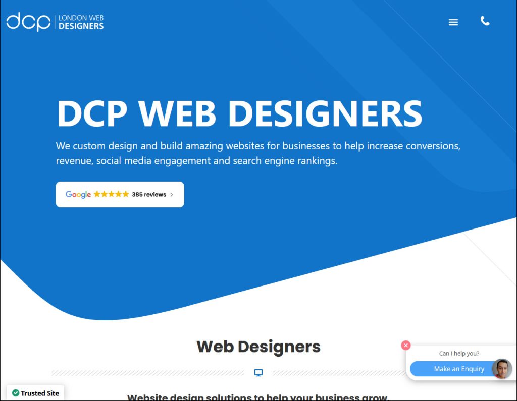 DCP Web Designers - Web Agency London