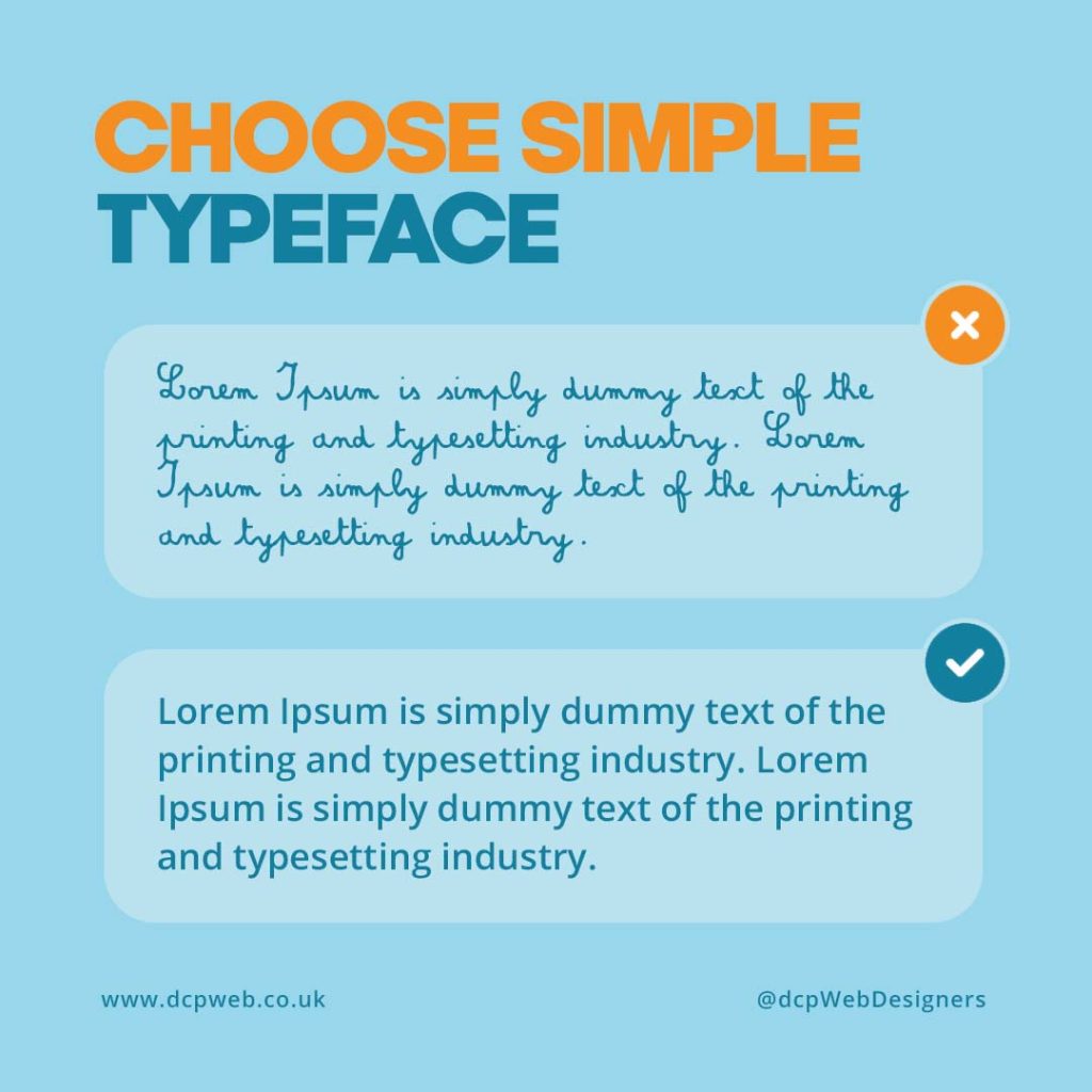 Easy to read web content v4
