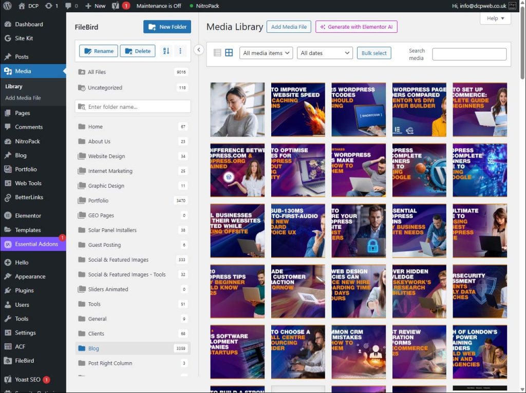 Easy-To-Use Dashboard for Content Management​