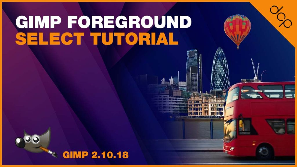 Gimp Foreground Select Tutorial