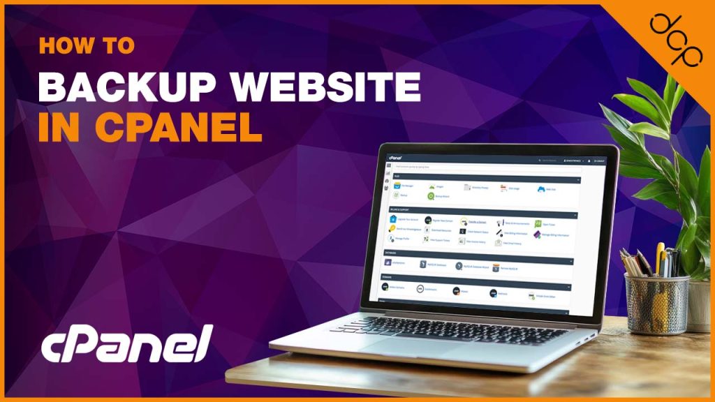 How to backup website using Cpanel