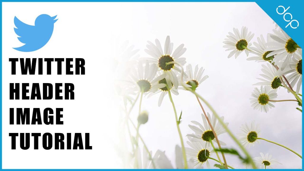 How to create a custom Twitter header image tutorial