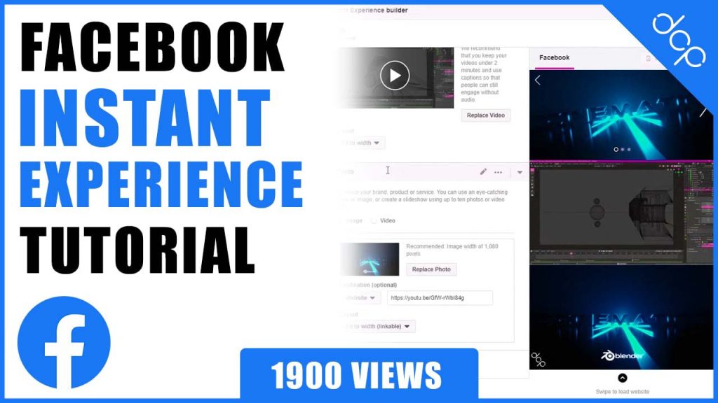 How To Make a Facebook Instant Experience From Start To Finish - Facebook Canvas
