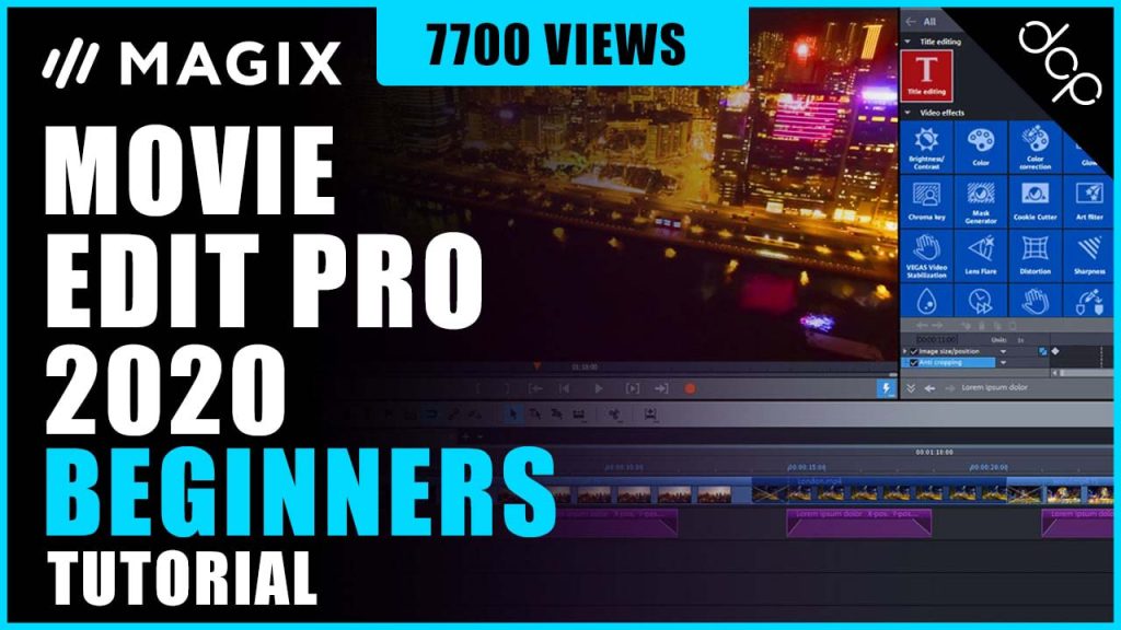 Movie Edit Pro 2020 Beginners Tutorial