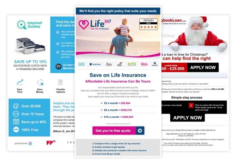 email newsletter design