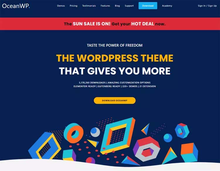 OceanWP WordPress Theme