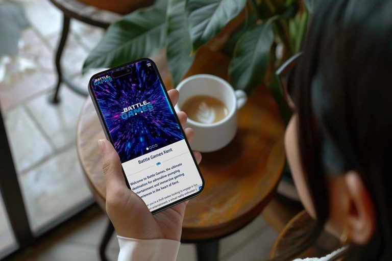 Battle Games Kent - WordPress Web Design