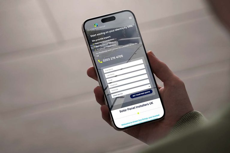 Green Eco Group - Custom WordPress Web Design