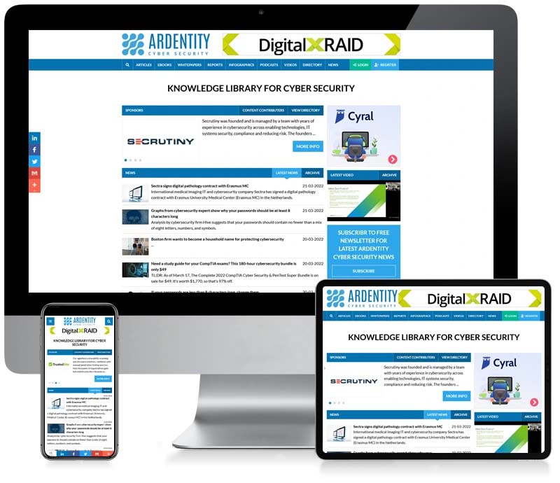 Ardentity Cyber - Custom Website Design