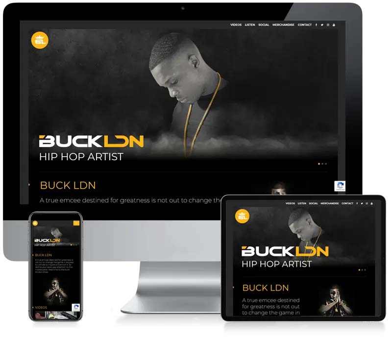 BUCK LDN - Custom Website Design