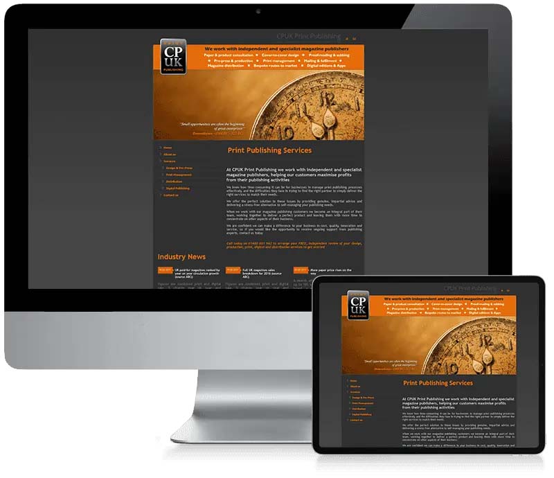 Contract Publishing - Business Website Design