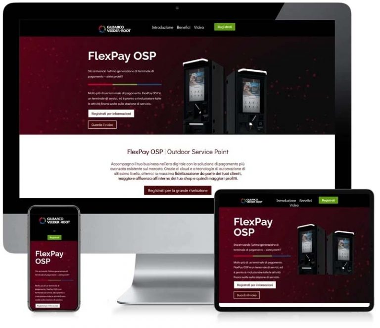 Gilbarco - Lead Generation Web Design