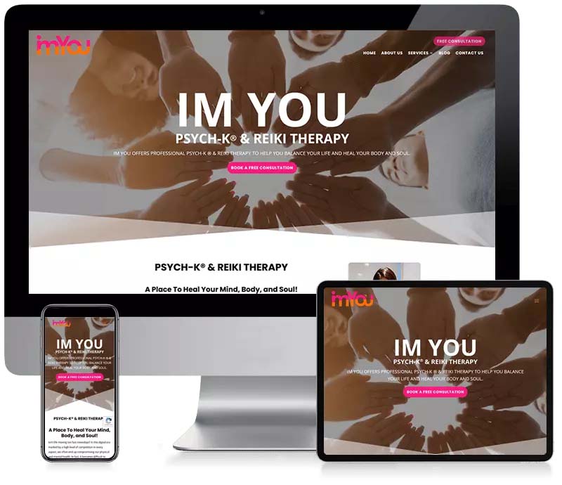 imYou Wellness - Web Design