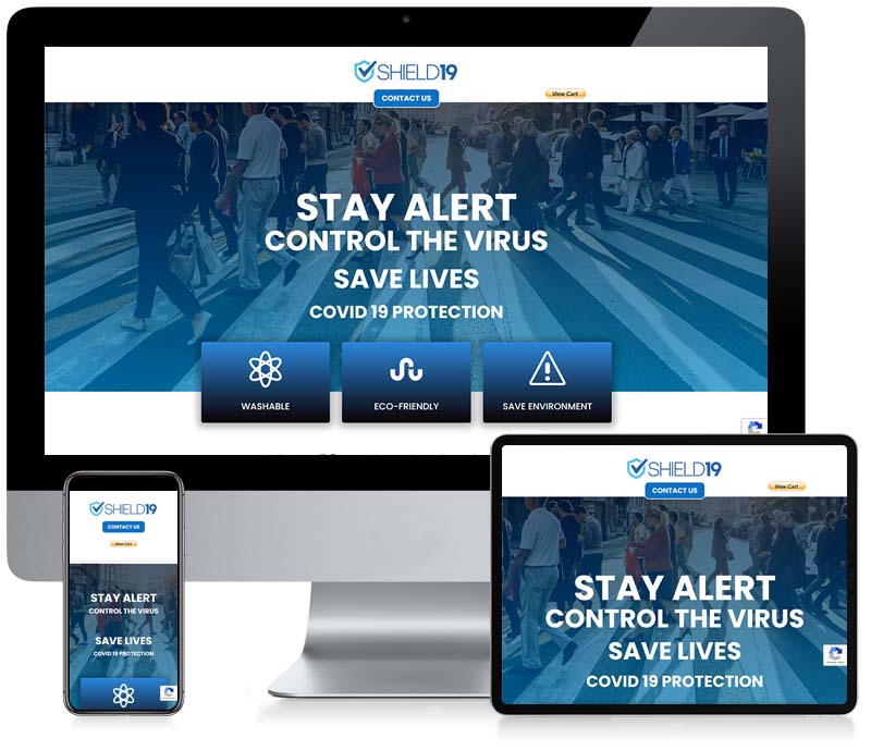 Shield 19 - Custom CMS Web Design