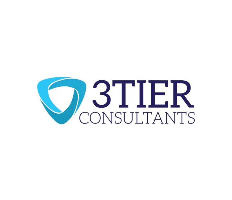 3 Tier Consultants - Investment Company Logo Design