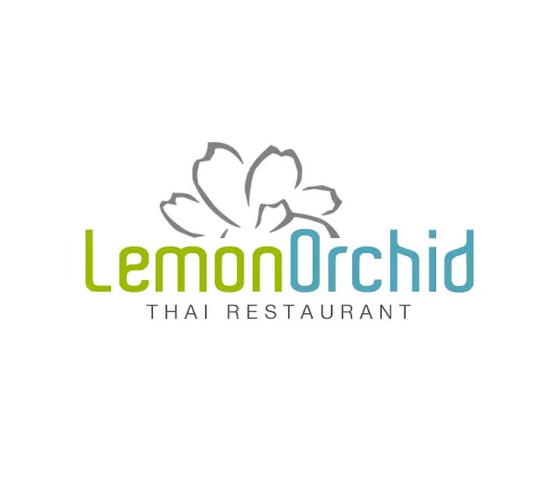 Lemon Orchid - Restaurant Logo Design