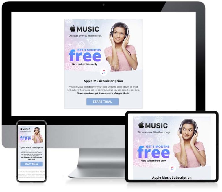 Apple Music - Newsletter Design