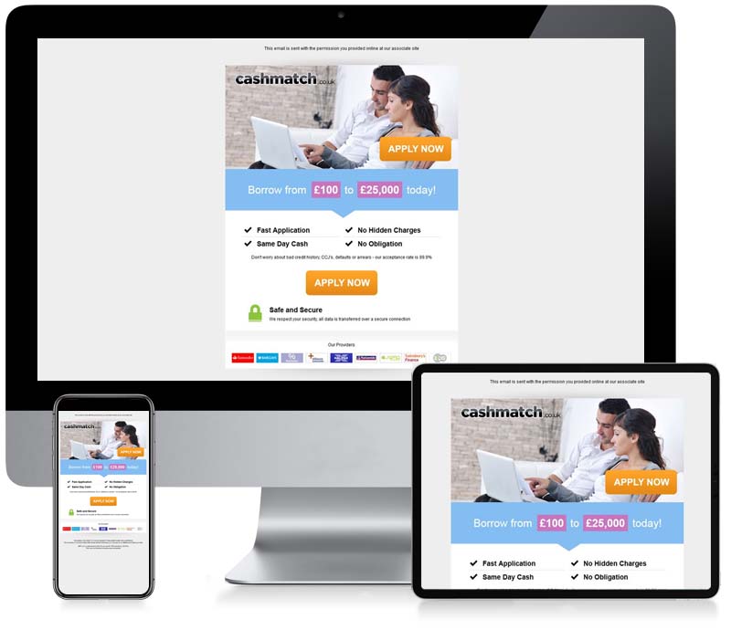 Cashmatch - Newsletter Design