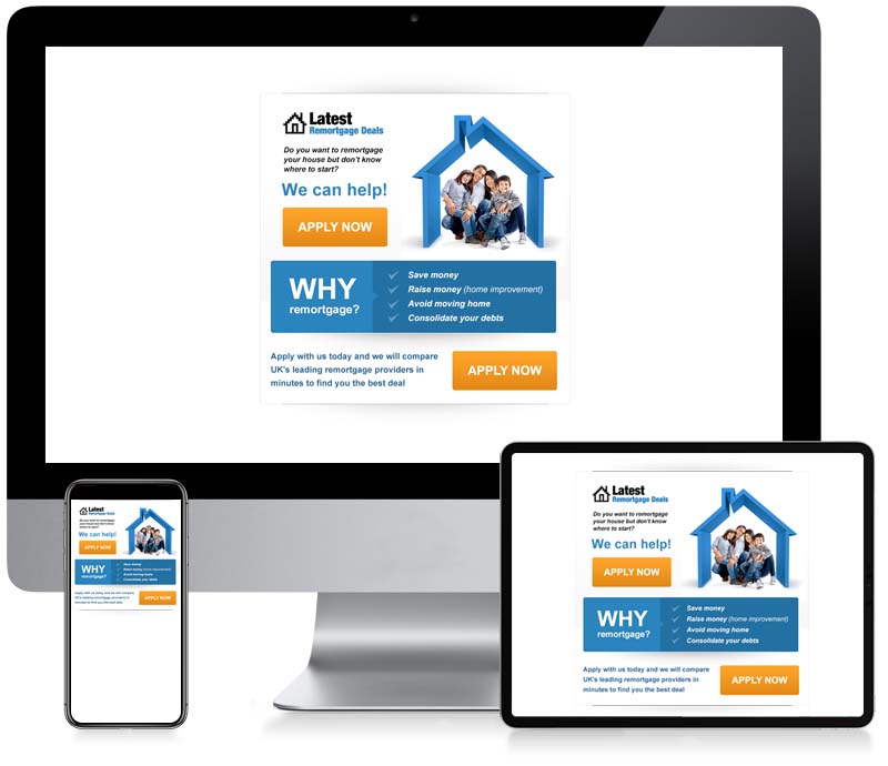 Latest Remortgage Deals - Custom Email Design