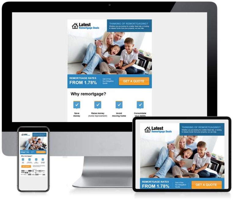 Latest Remortgage Deals - Custom Email Design