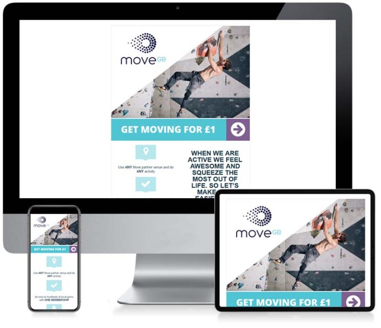 Move GB - Gym Membership - Custom Newsletter Design