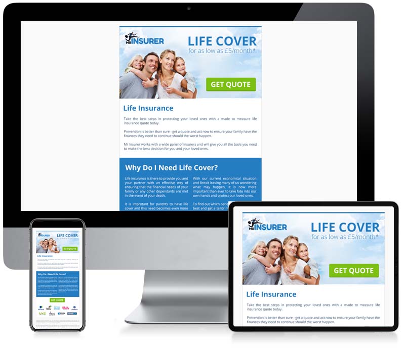 Mr Insurer - Custom Email Newsletter Design