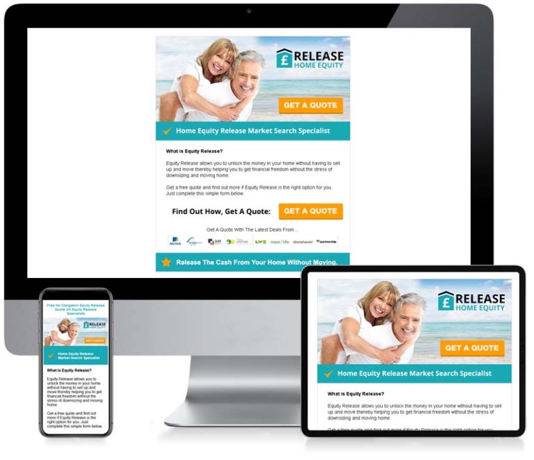 Release Home Equity - Custom Newsletter Design