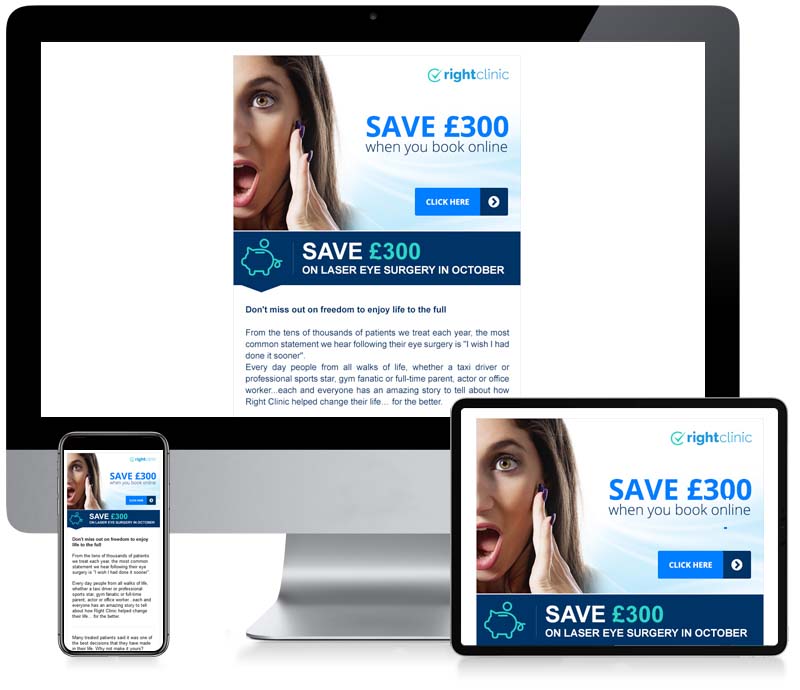 Right Clinic - Newsletter Design