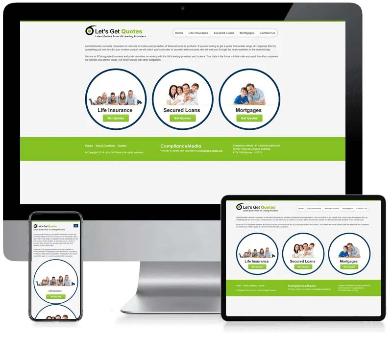 Lets Get Quotes - Custom Email Creative Design