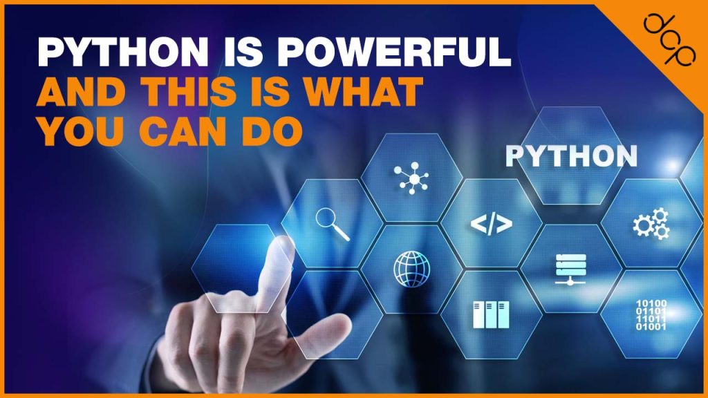 Python is powerful and this is what you can do