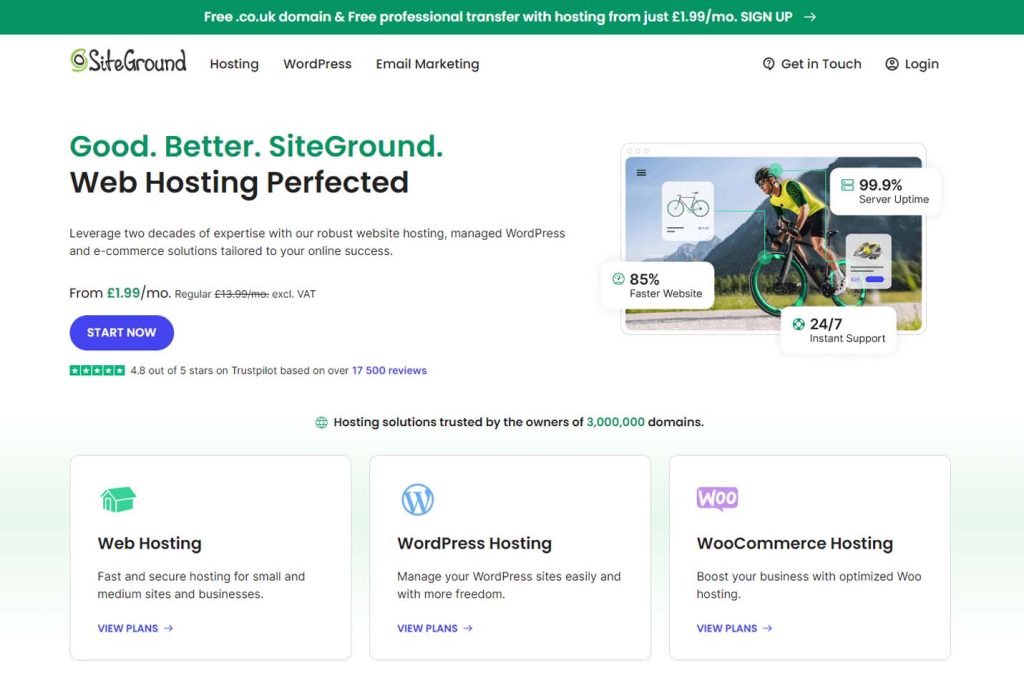 SiteGround: Innovative WordPress Hosting Solutions