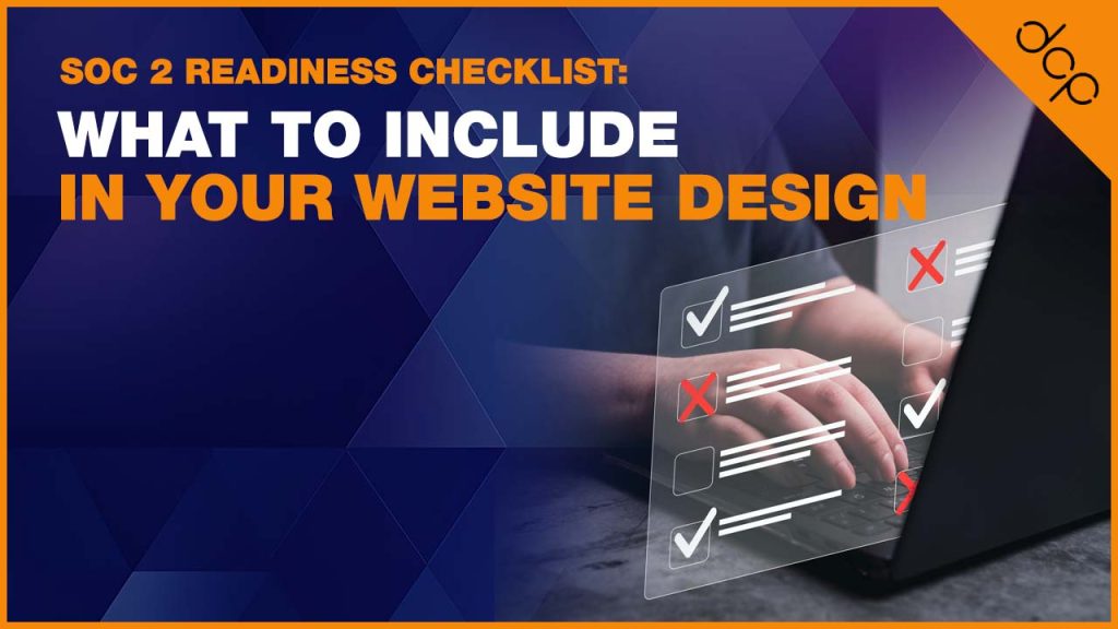SOC 2 Readiness Checklist - What to Include in Your Website Design