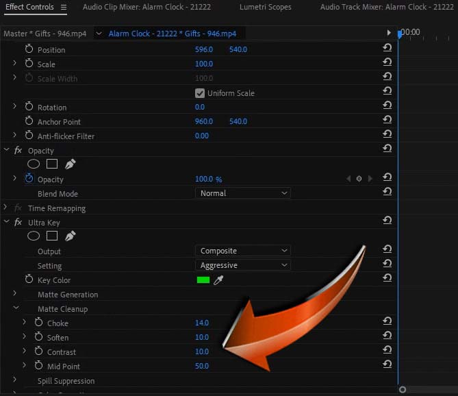 tweak ultra key setting