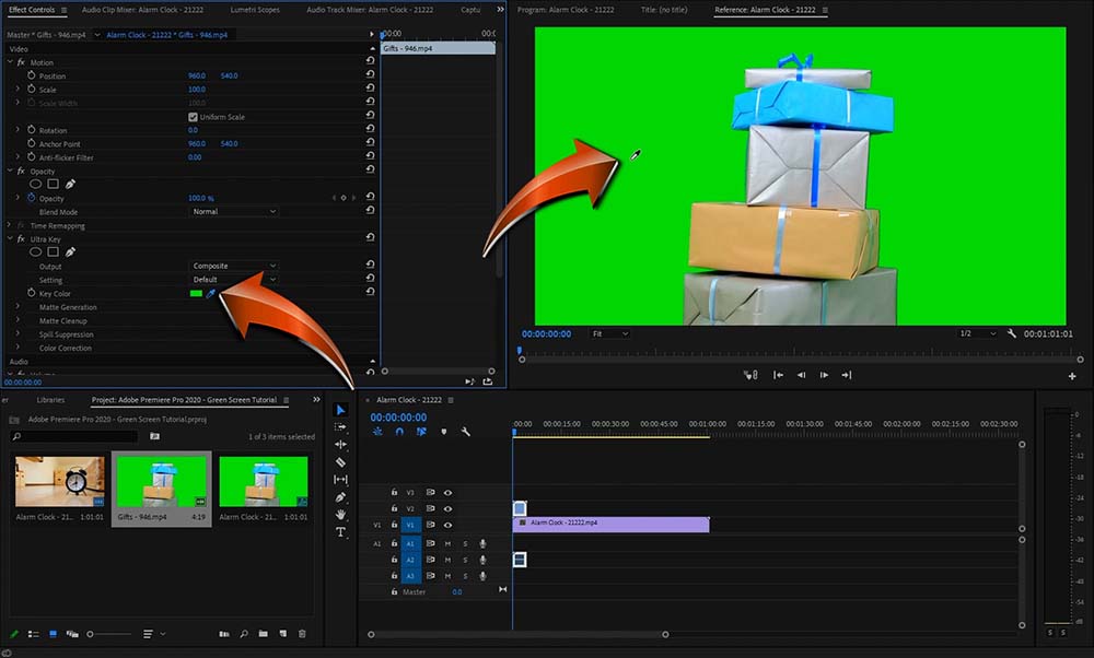 ultra key colour picker tool