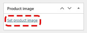 Upload main product image