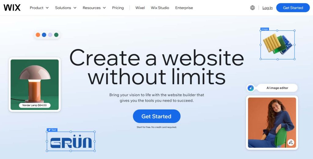 wix web design platform