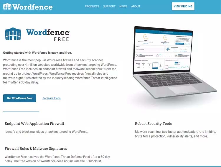 Wordfence Security Plugin