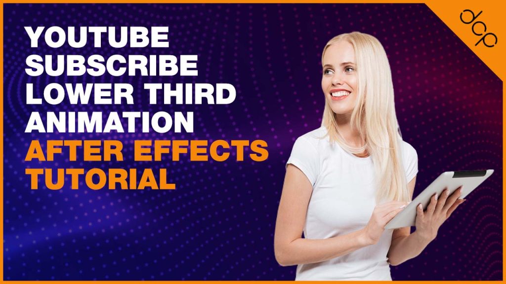 YouTube Subscribe Lower Third Animation After Effects Tutorial